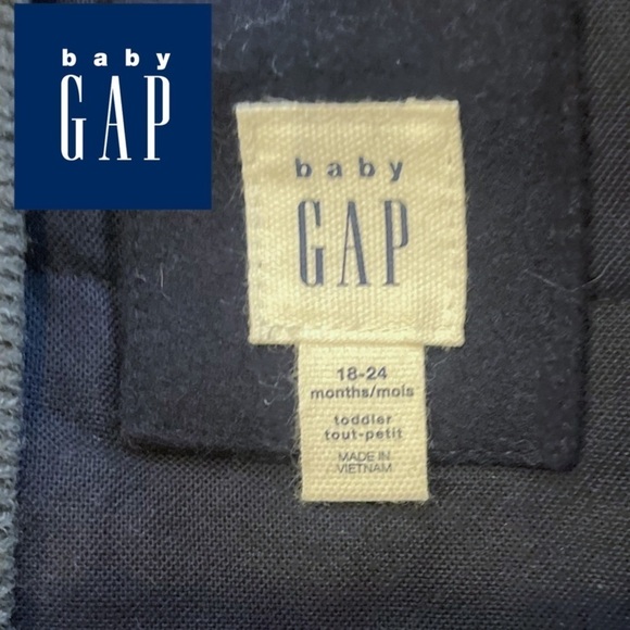 Like New Gap Boys Varsity Wool Jacket - Picture 2 of 2